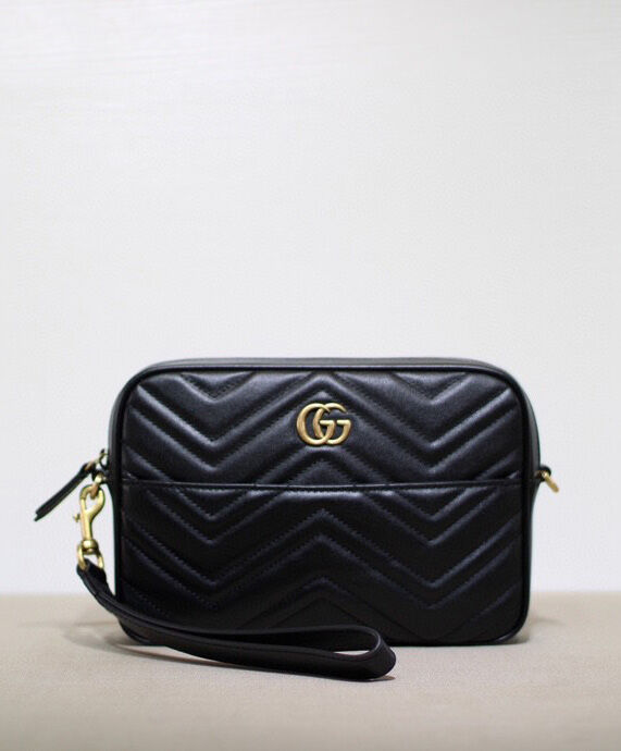 Gucci Double G Multi-use Mini Bag 699758 Black